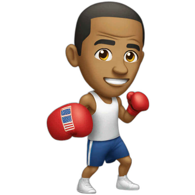 obama boxing emoji