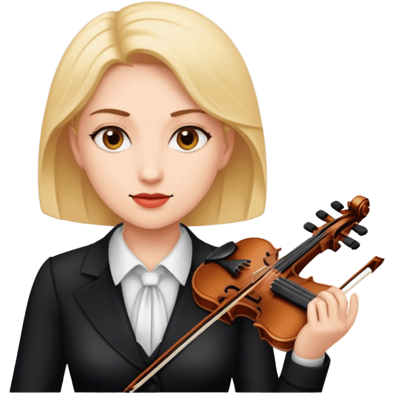 female orchestrator emoji