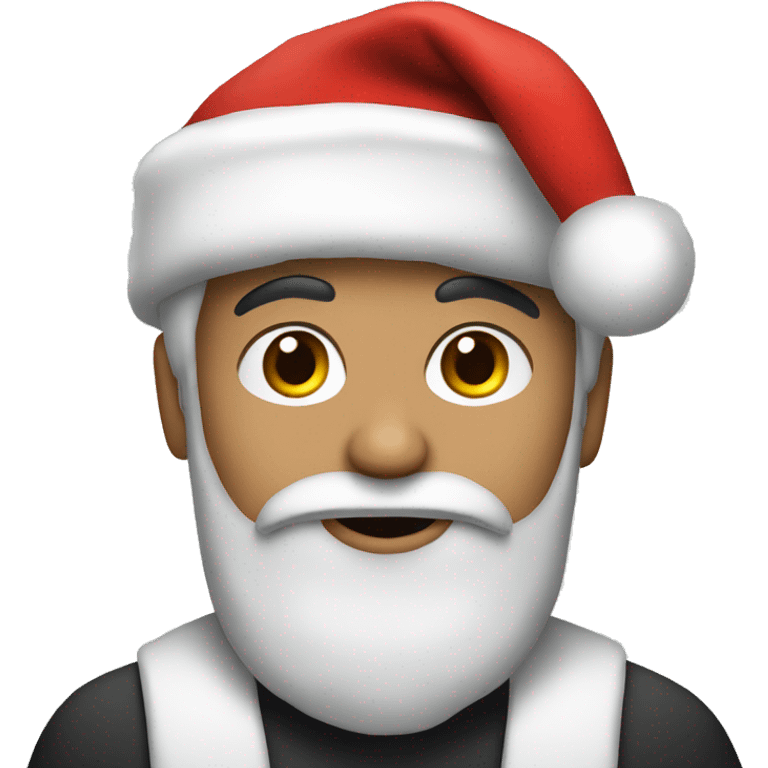 zayn with santa hat emoji