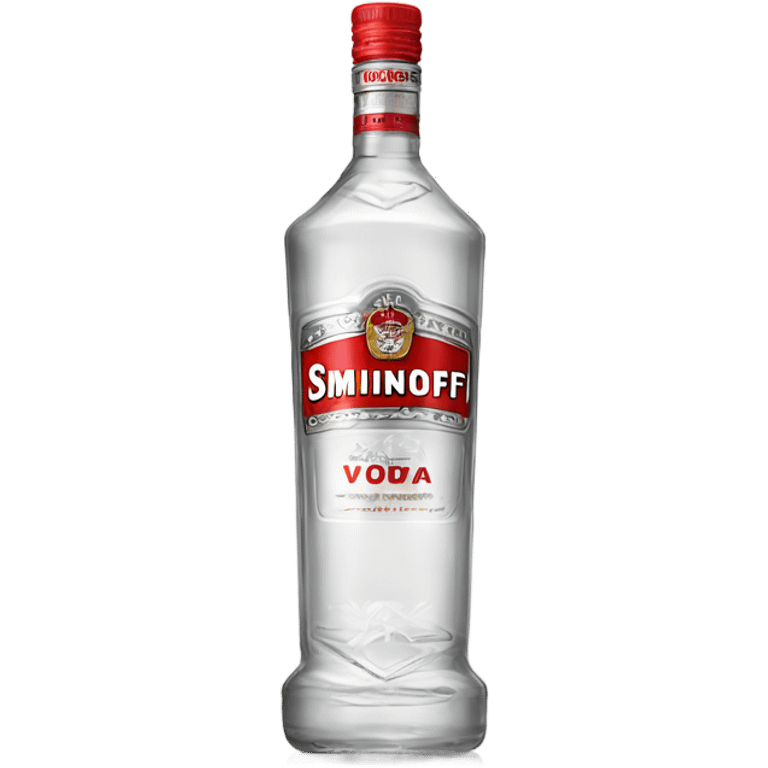 Smirnoff vodka clear emoji