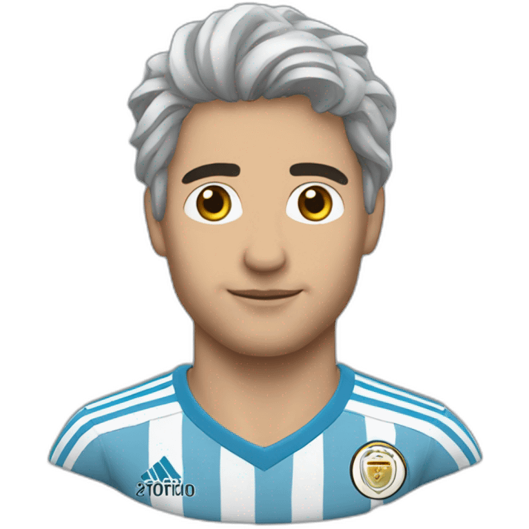 futbolista argentino emoji