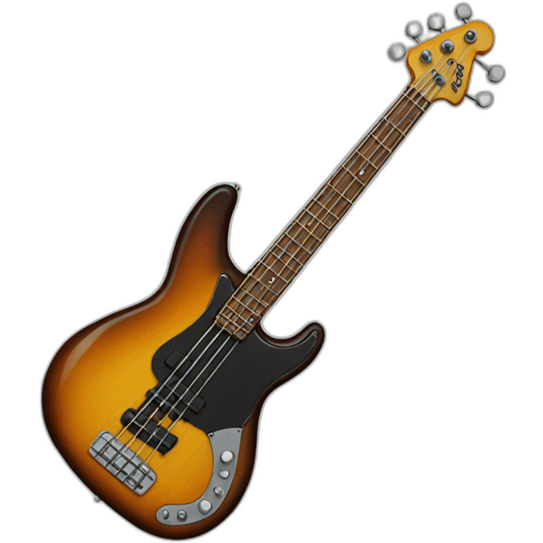 Bass guitar emoji