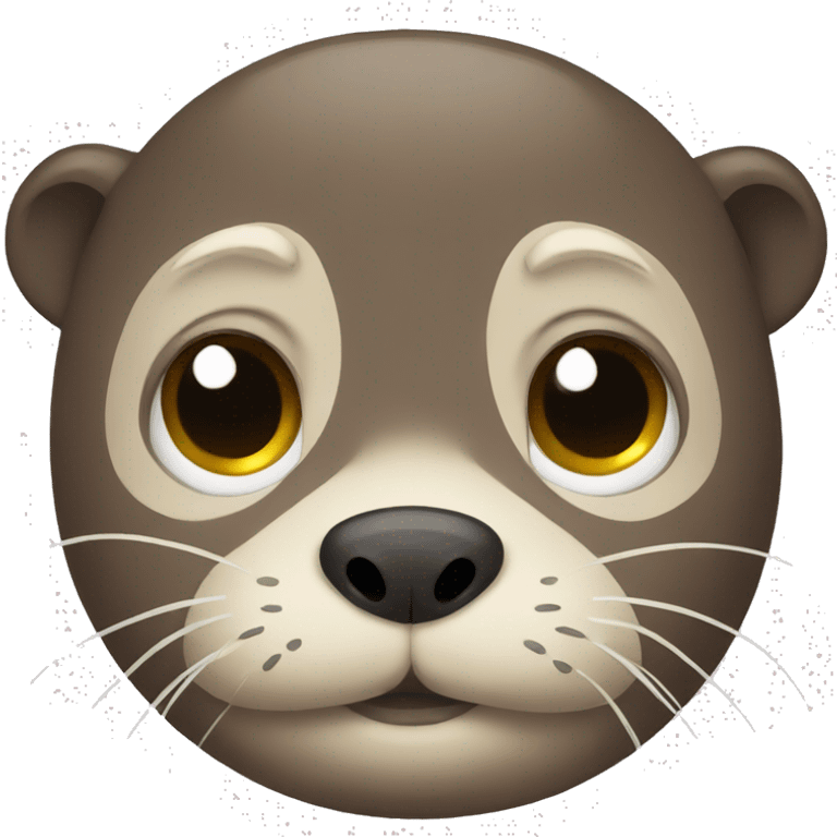 Sad otter emoji