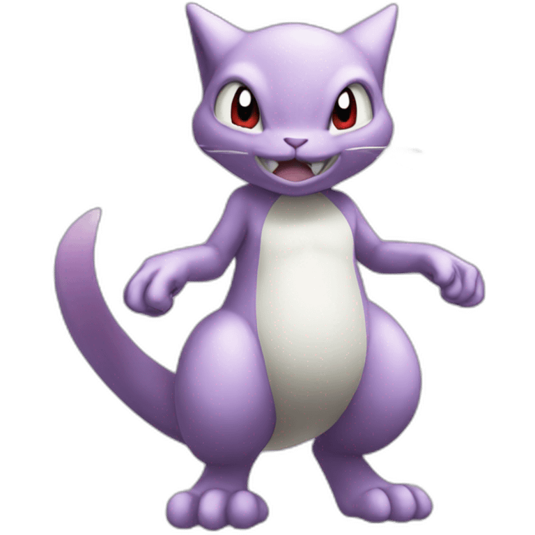 Mewtwo Pokémon emoji