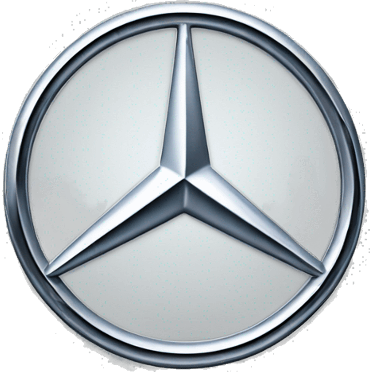 Mercedes benz logo emoji