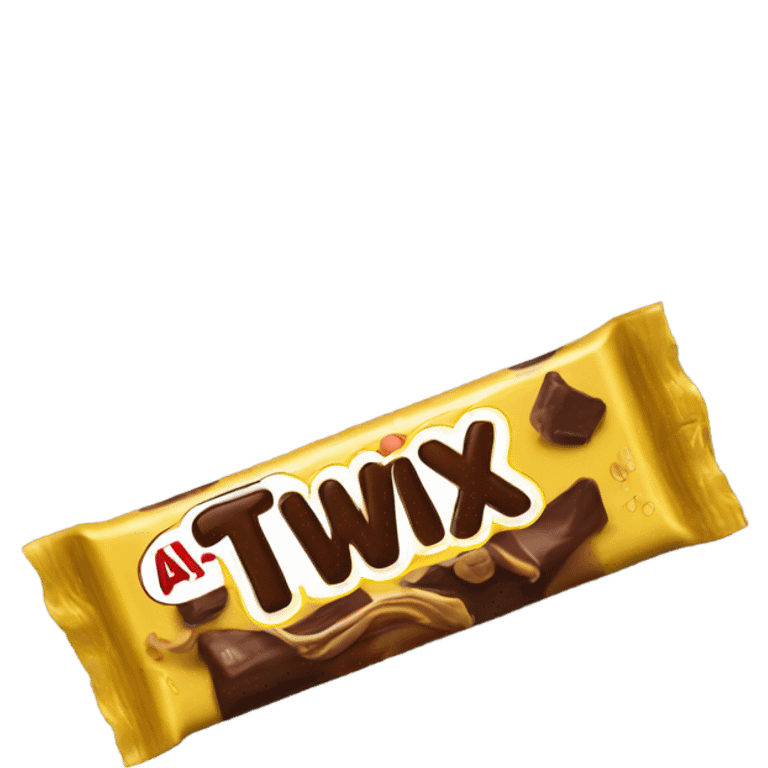 a Twix candy bar  emoji