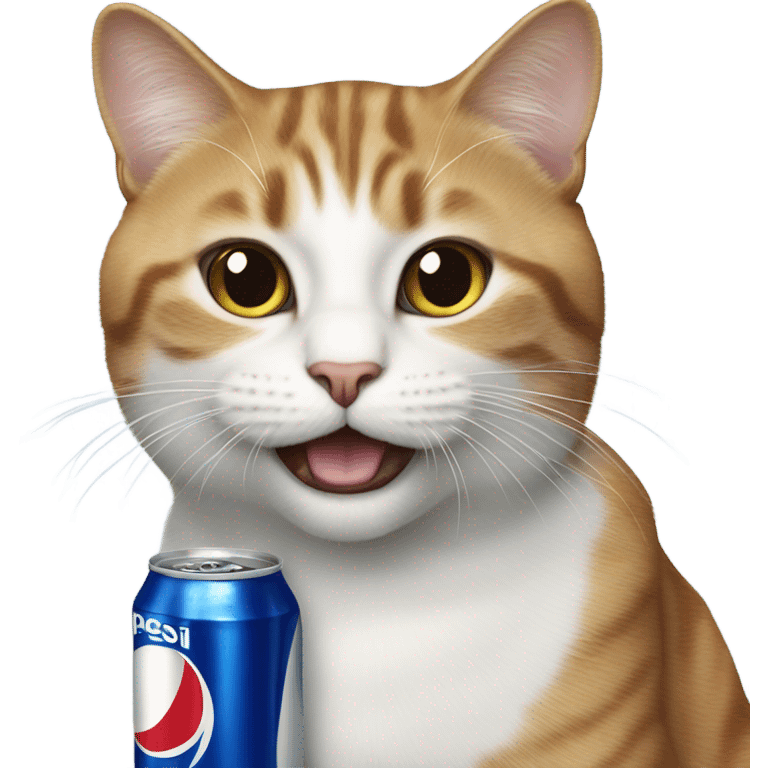 Pepsi cat emoji