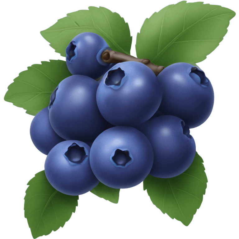 Blueberries  emoji