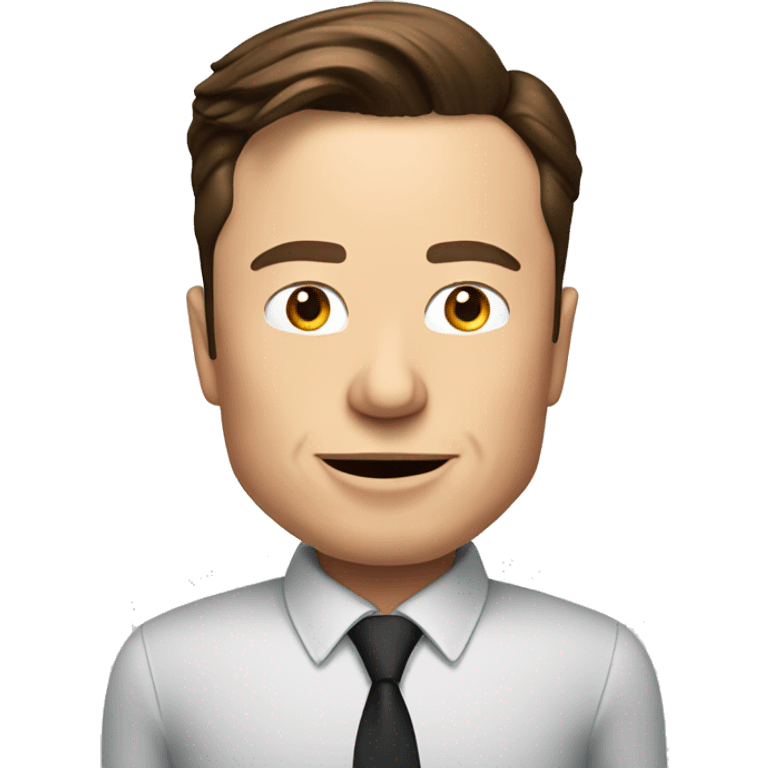 Business Man Elon Musk emoji