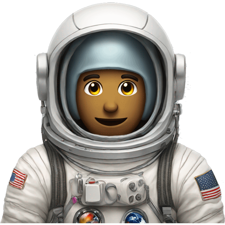 astronaut with headph emoji