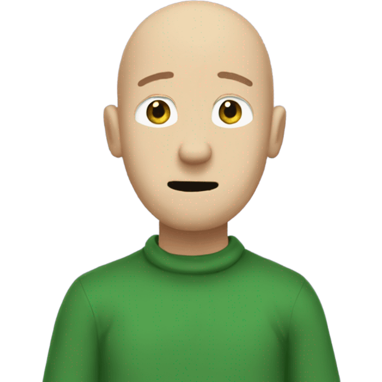 Baldi from baldis basics emoji