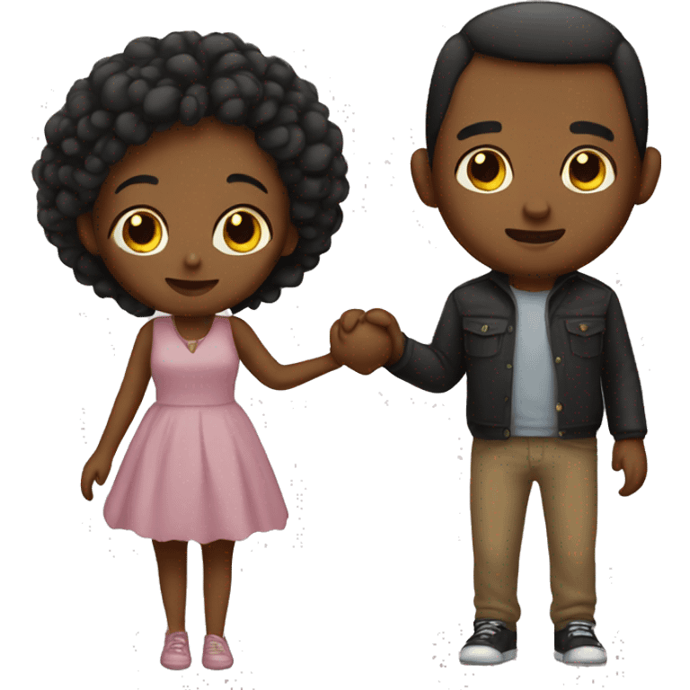 Cute couple  emoji