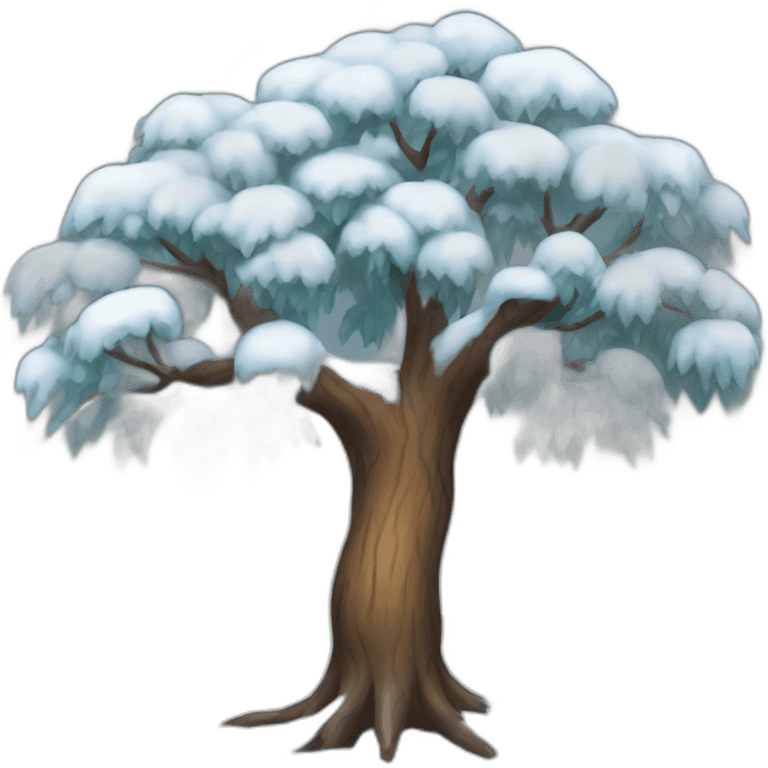 Nimloth winter tree emoji