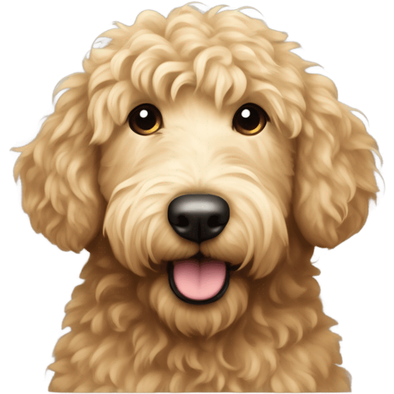 Golden doodle emoji