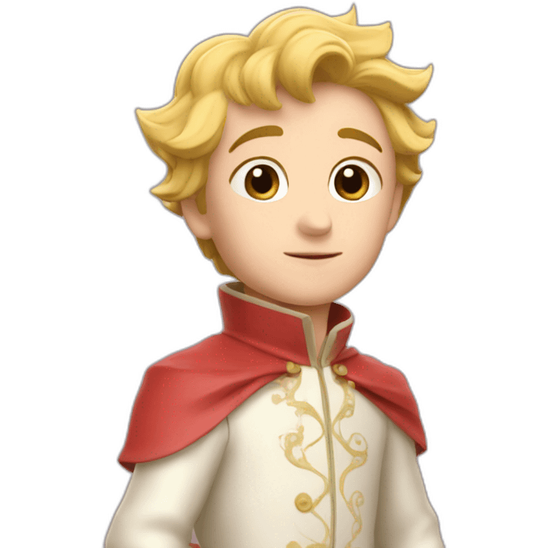 le petit prince rose emoji