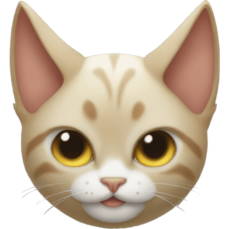 Cat with loki horns emoji