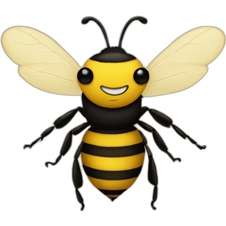 sting as a bee emoji