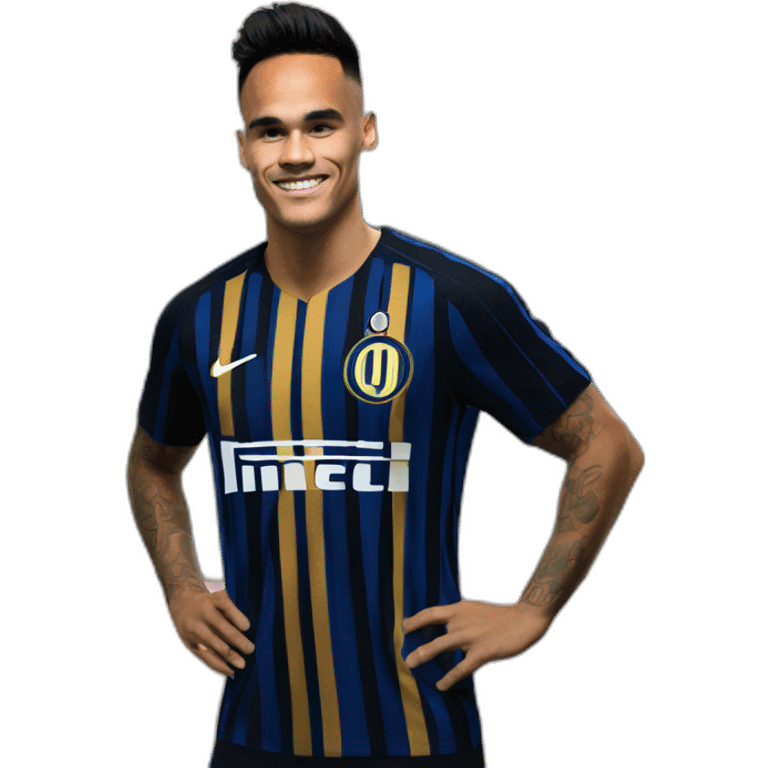 Lautaro Martinez from inter milan emoji