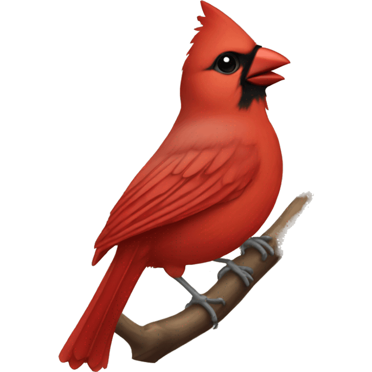 Female cardinal emoji