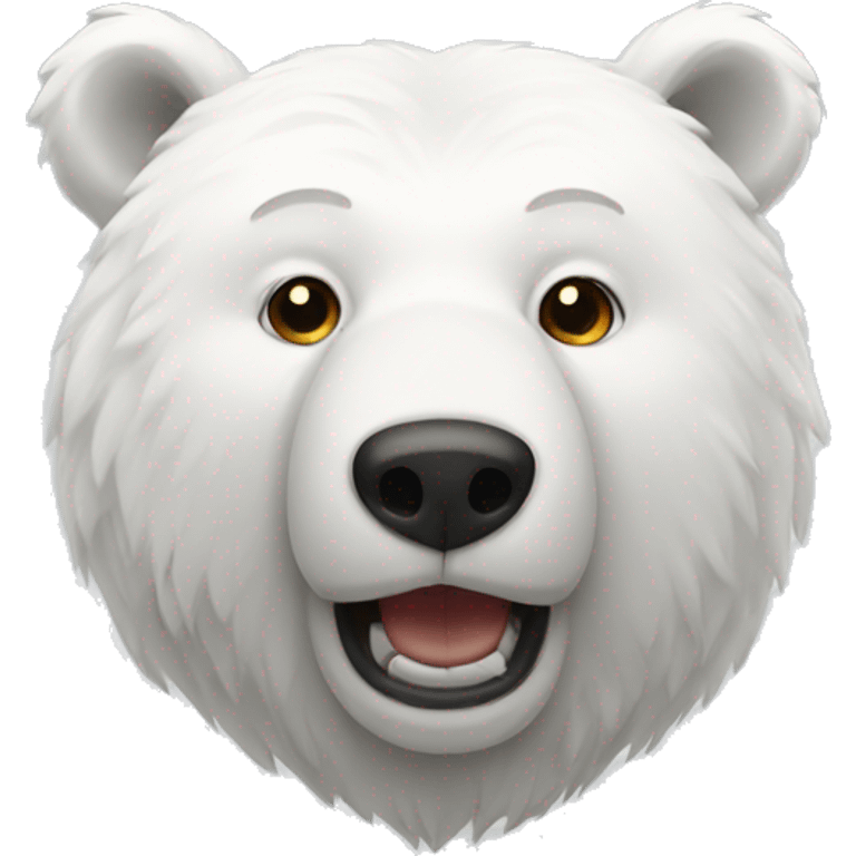 White bear emoji