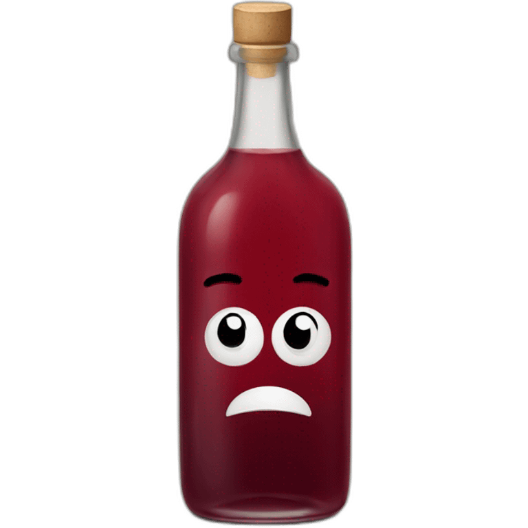 sad red wine vinegar emoji