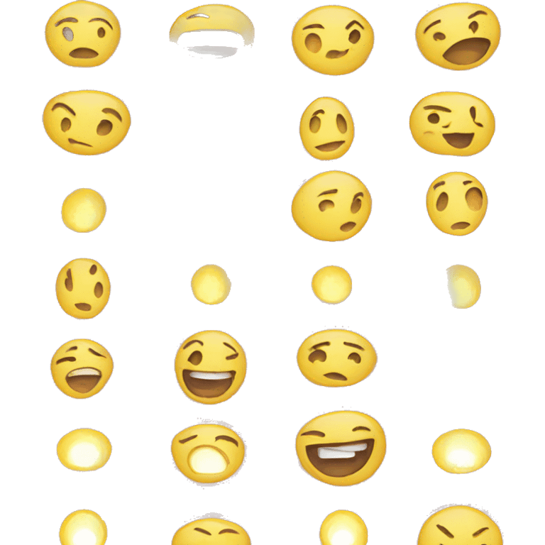 Lights show emoji