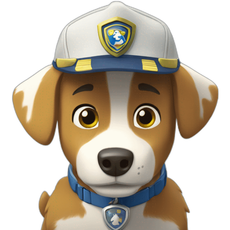 chase paw patrol emoji