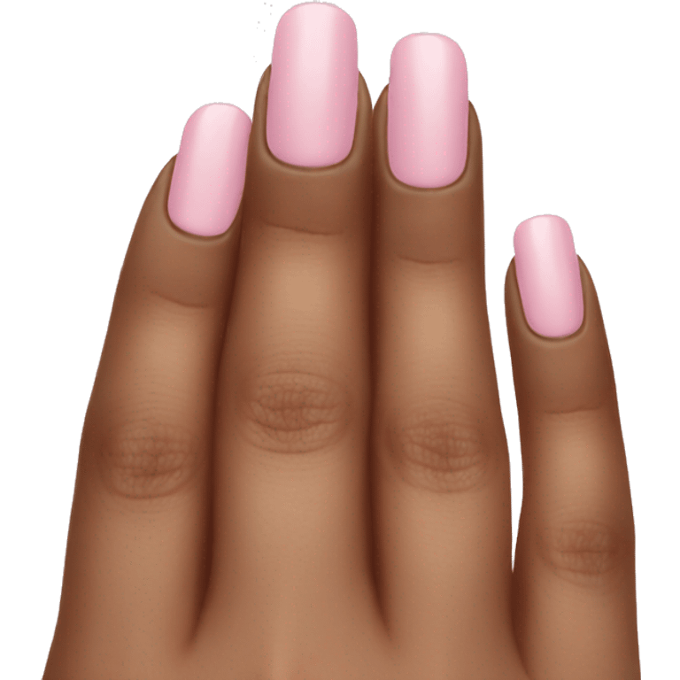 Light pink nails emoji