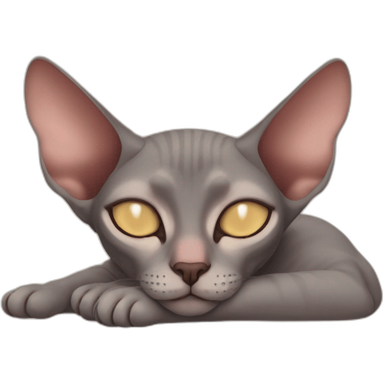 sphinx cat sleep emoji