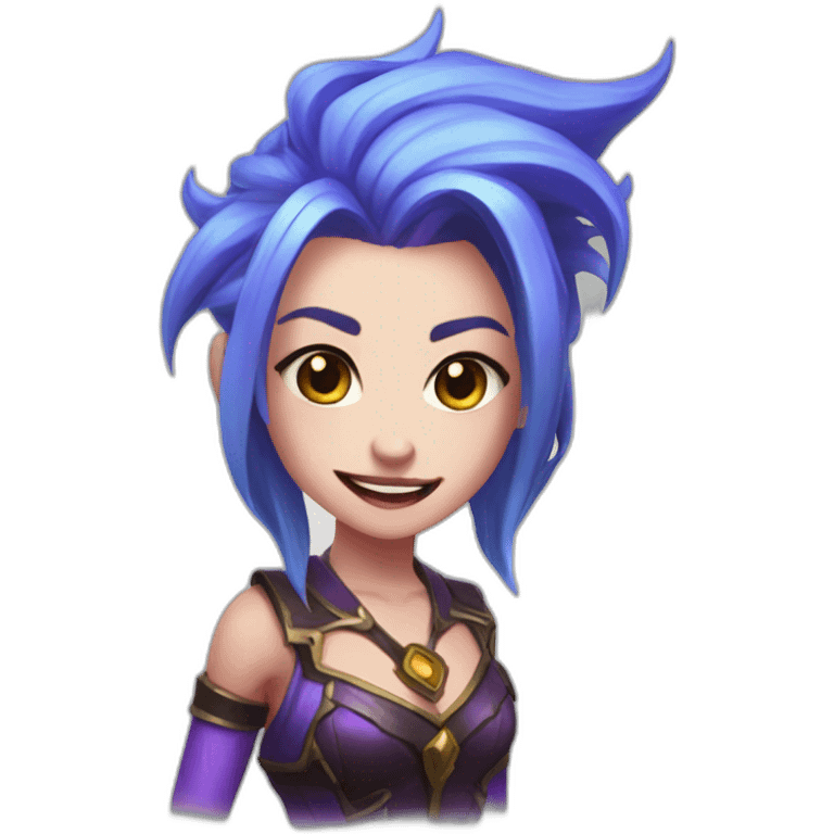 jinx league of legend emoji