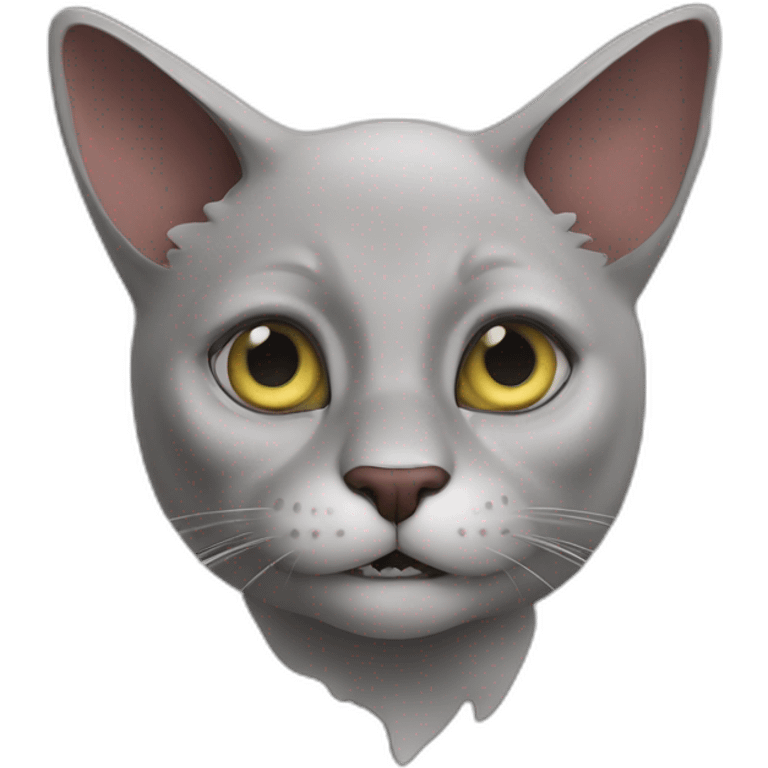 screaming-cat-rageful emoji