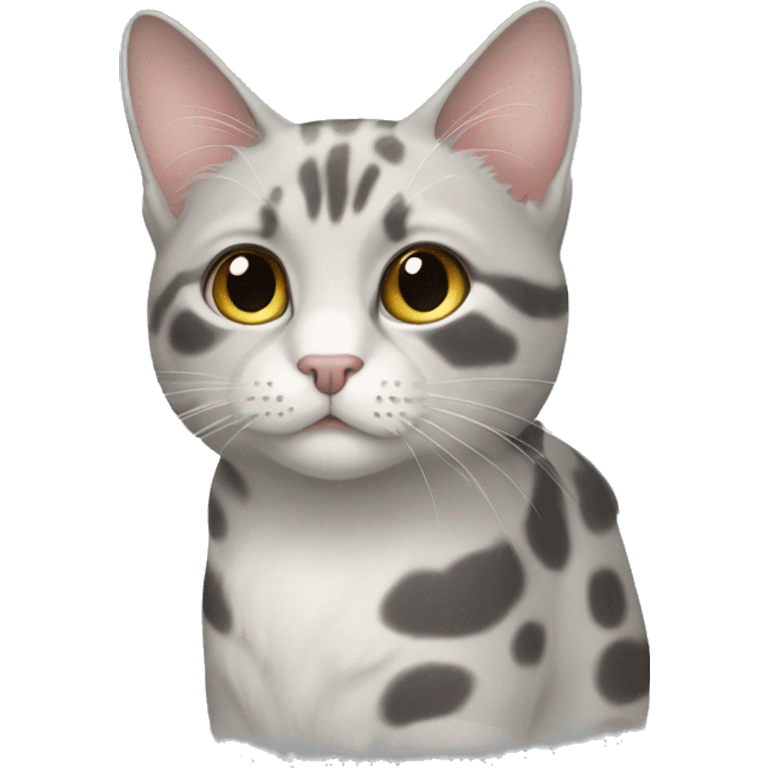 Australian Mist Cat,Spotted coat emoji