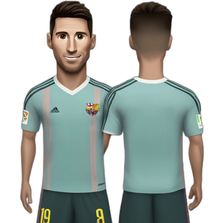 Cristiano messi emoji