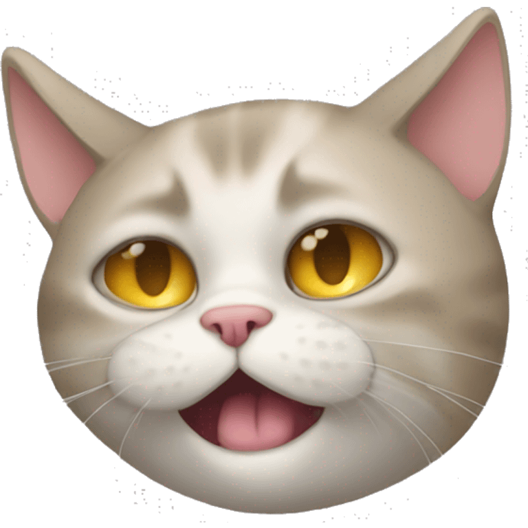 catatonic cat emoji