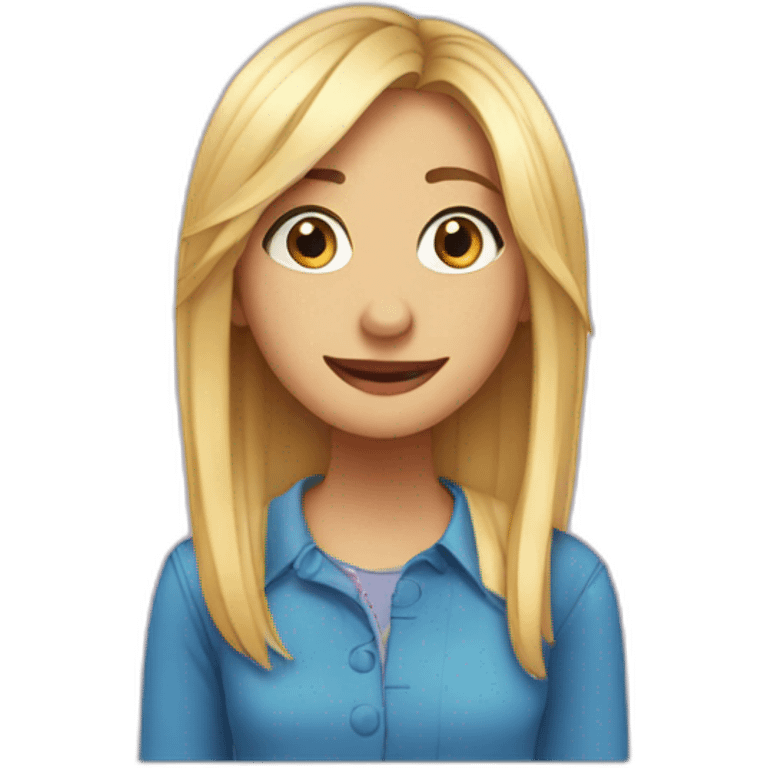 lizzie mcguire cartoon emoji