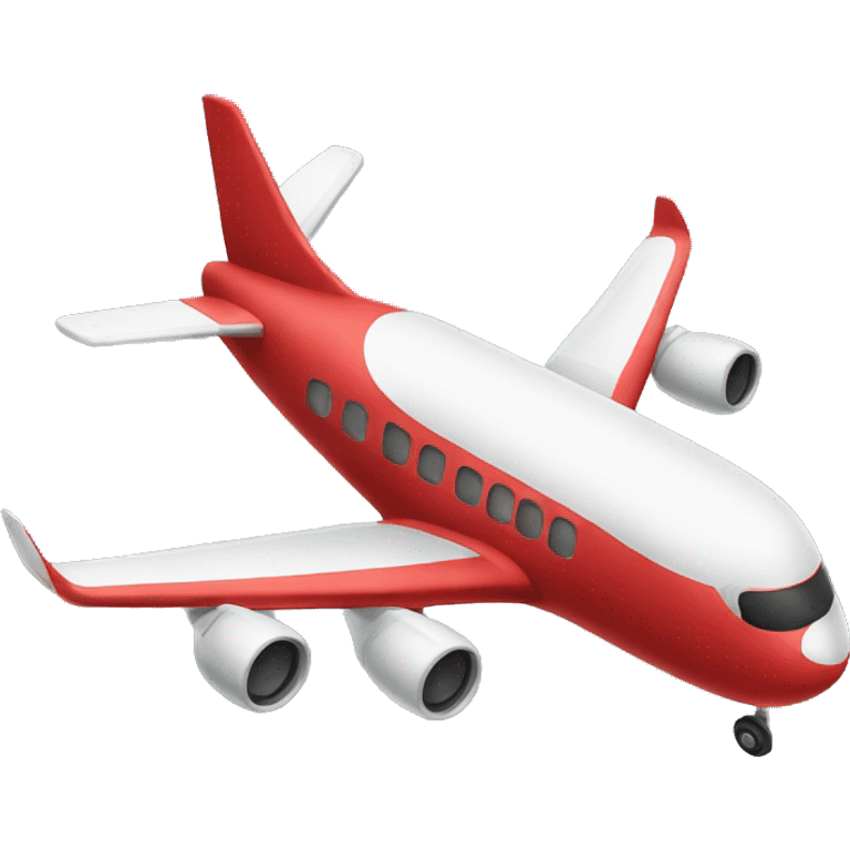 red plane holiday emoji