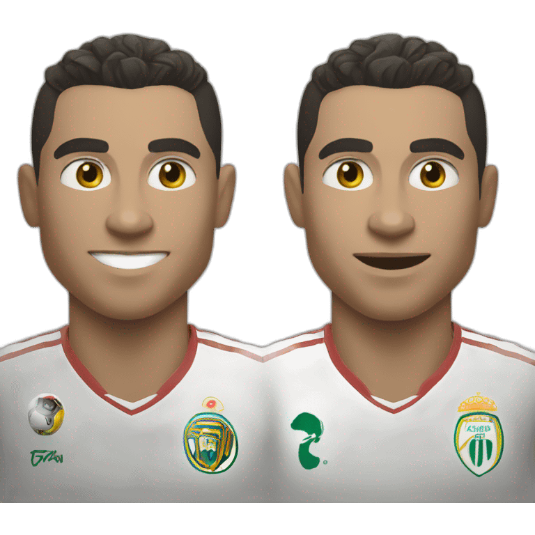 Ronaldo in Al nasser emoji