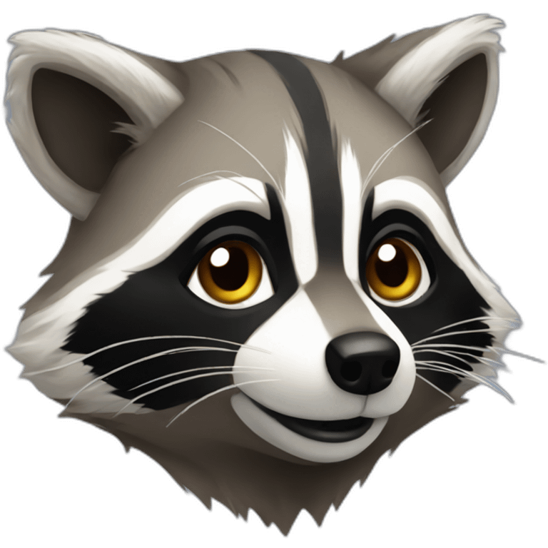 raccoon emoji