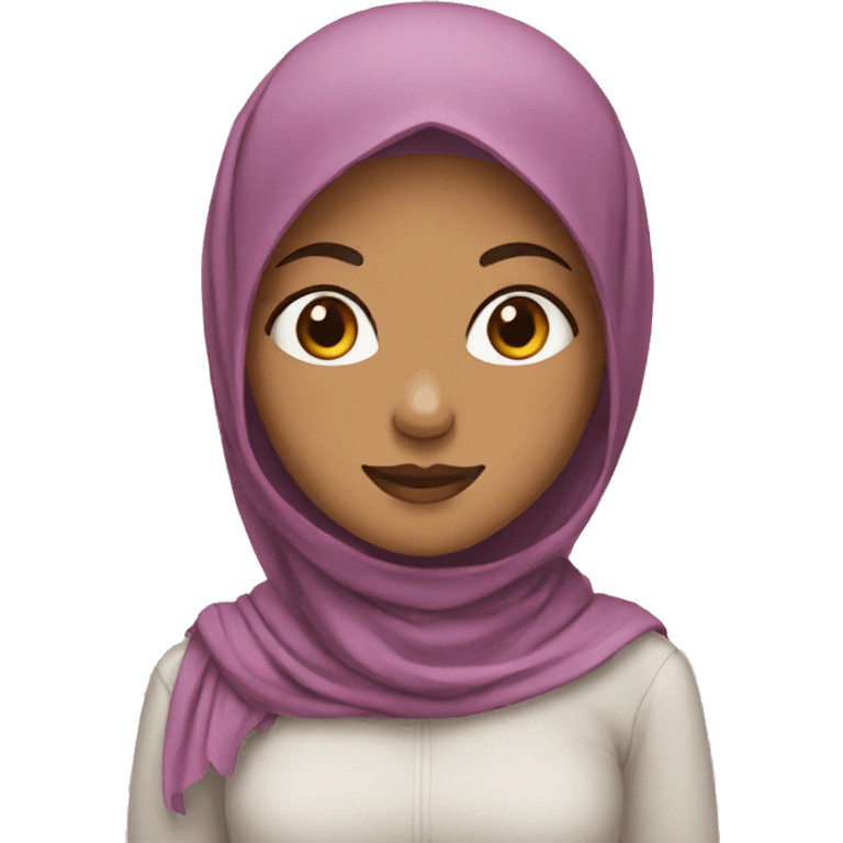 girl with hijab emoji