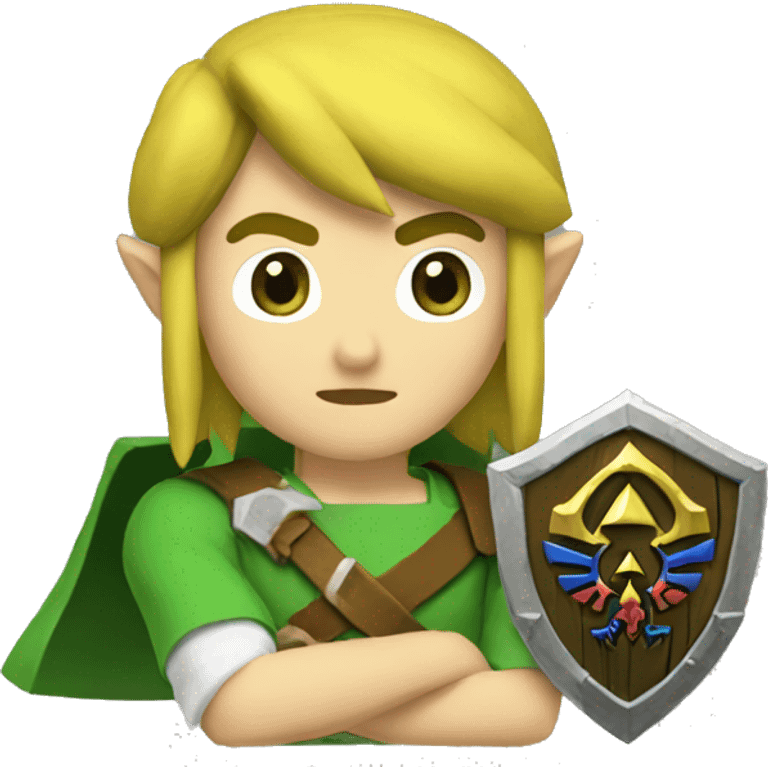 the legend of zelda link emoji