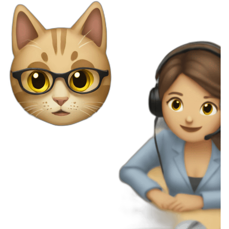 catcontact center emoji