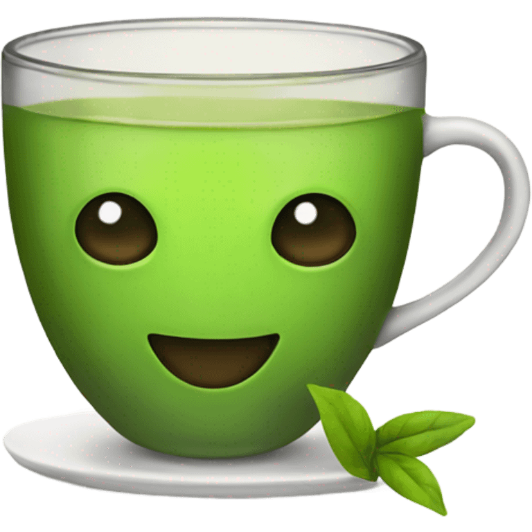 green tea emoji