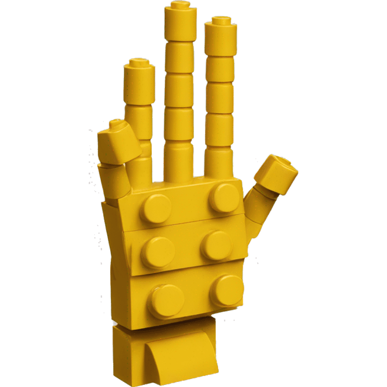 Lego hand emoji