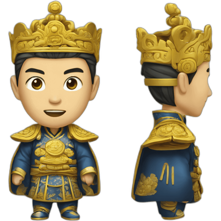 Emperor of china emoji