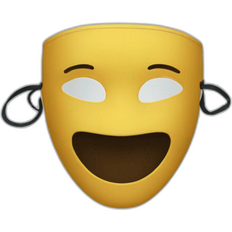 covid mask under the noze emoji