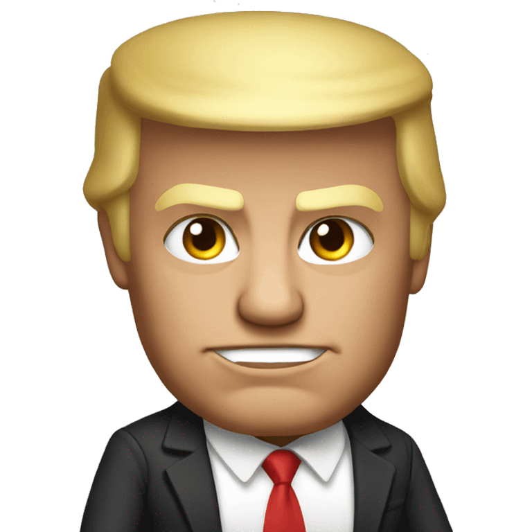 Donald trump badass emoji