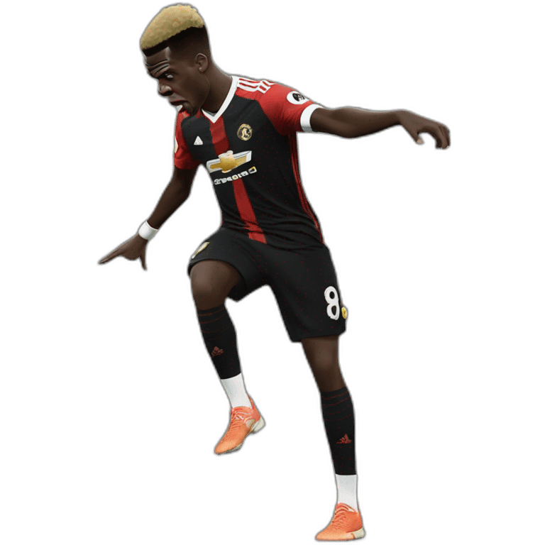 Paul Pogba qui dab emoji