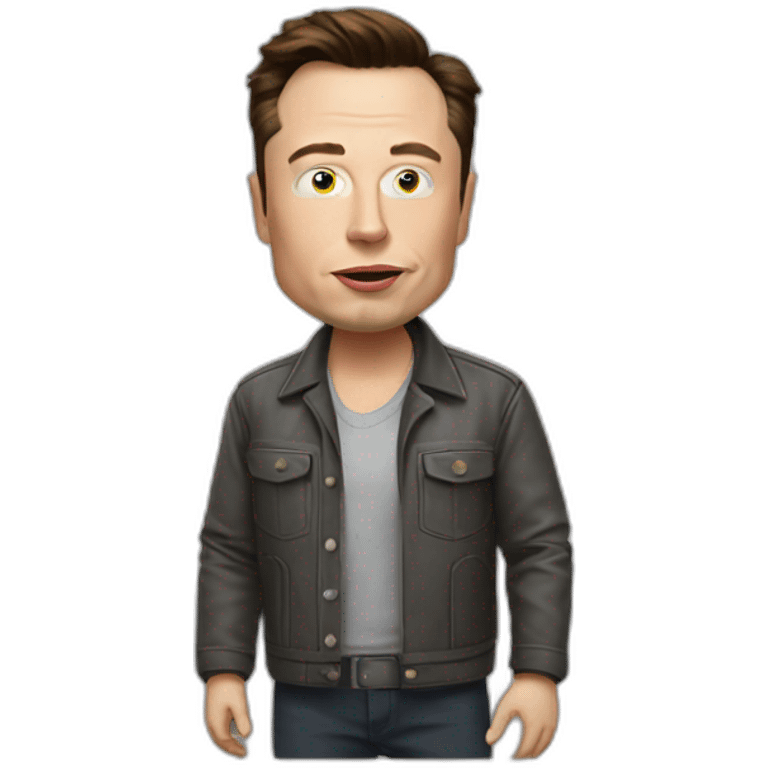 elon musk trailer trash emoji