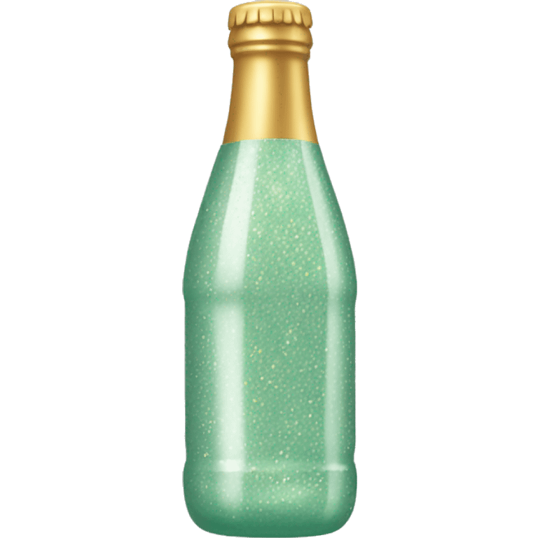 Sparkling bottle of ranch emoji