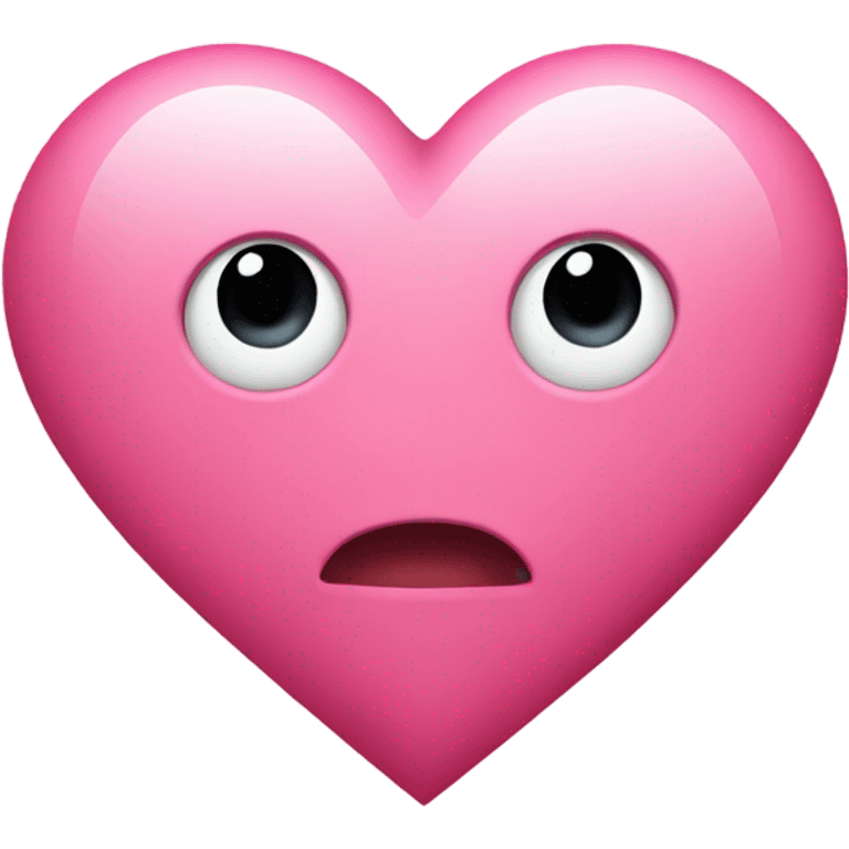 pink heart for a long distance relationship  emoji